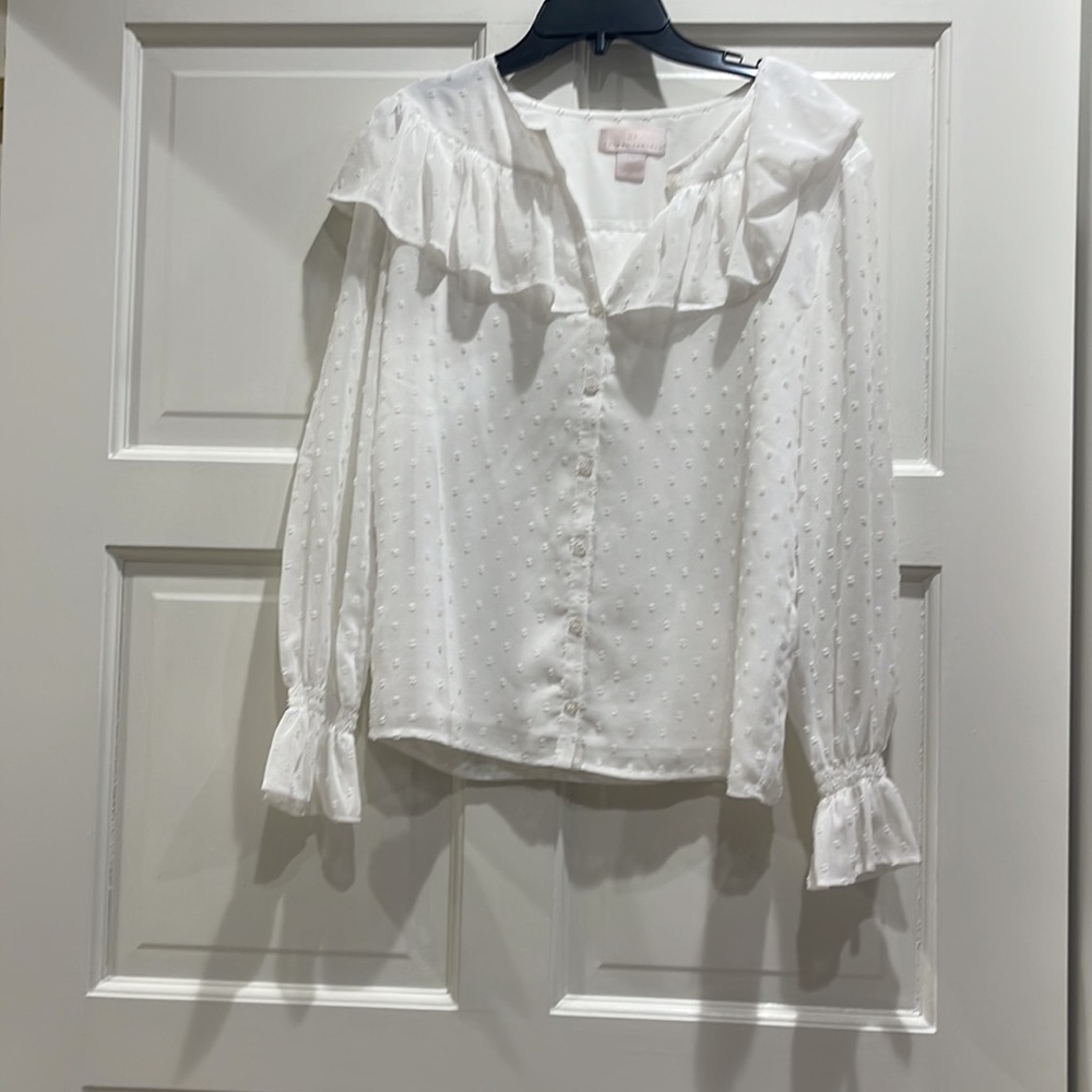 Rachel Parcell Ruffle Blouse - Picture 3 of 4
